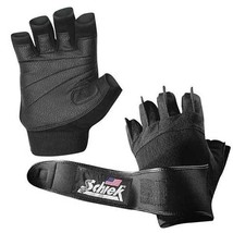 Schiek Sports Platinum Lifting Gloves with Wrist Wraps - £27.49 GBP+