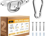 Albo 2650LBS Ceiling Swing Hooks – Heavy Duty 304 Steel Mount, 1–4 Pack - $18.99+