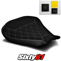 MV Agusta F4 Seat Cover and Gel 2010-2019 2020 Black White Stitch Luimoto Suede - £236.91 GBP
