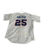 Majestic Mets Pinstripe Matsui Baseball Jersey New York XL Vintage Made ... - $1,483.61 MXN
