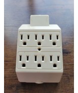 Vintage Gem Electric One Plug to 6 Plug Ground Outlet 8896 USA Works, Te... - $188.30 MXN