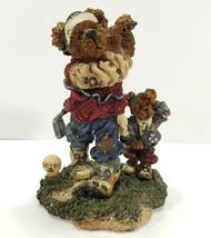 Boyds Bears &amp; Friends Arnold P. Bomber Duffer Golf Bear Figurine Style #227714 - £6.88 GBP