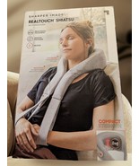 RealTouch Shiatsu Neck Massager Compact Heated Sharper Image Slim Design... - $352.28 MXN
