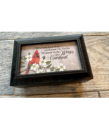 Carson Home Accents Wings of a Cardinal Music Box Memorial Amazing Grace... - $36.83 CAD