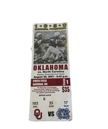 2001 Oklahoma Sooners North Carolina Tar Heels R. Williams Ticket Stub O... - $12.00