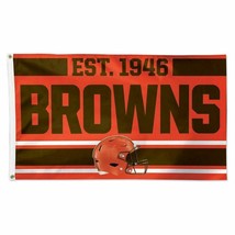 Cleveland Browns Flag 3x5ft Banner Polyester American Football browns034 - £12.67 GBP