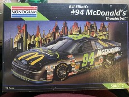 Mc Donal Ds Thunderbat 94 Bill Elliott Thunderbird 1:24 Model Kit Decals Applied - $9.49