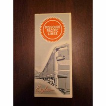 Missouri Pacific Lines T&amp;P Passenger Timetable Schedule 1960&#39;s - £9.39 GBP