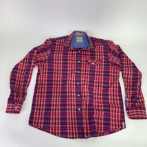 Tommy Bahama Large Mens Multicolor Plaid Button Down Long Sleeve Shirt - £15.63 GBP