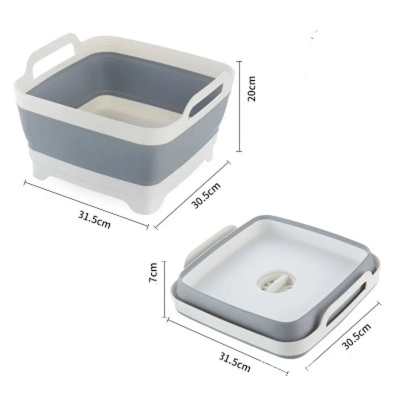 Collapsible Multifunctional Washing Basin and Storage - £26.75 GBP