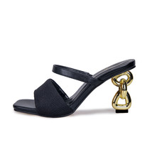 Ankle Female Footwear Lady Sandals Strap Women Shoes 823-2 Buckle Heels Designer - £59.96 GBP