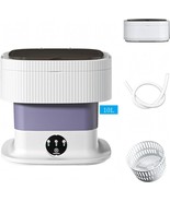 Compact Lightweight Portable Washing Machine,10L, Foldable Washer,3 Mode... - $129.29 CAD