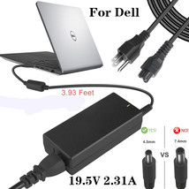 For Dell Inspiron 15 P51F P55F 45W 19.5V 2.31A Ac Power Adapter Charger Cord Cl - £18.07 GBP