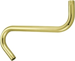 Polished Brass Designer Trimscape Showerscape S-Shape Shower Arm By Kingston - £38.19 GBP