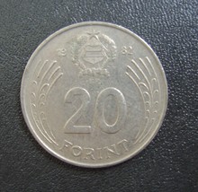 #1 Hungary Magyar coin 20 FORINT BP 1982 (id.1/2) - £3.52 GBP