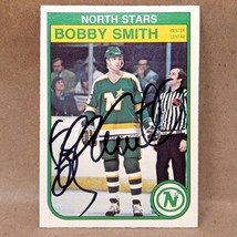 1982-83 Opc O-Pee-Cee # 175 Bobby Smith Minnesota North Stars Signed Autographed - £6.22 GBP