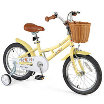 16 Inch Kids Bike Adjustable Bicycle with Reflectors and Bell for Children 4-7 Y - $3,051.75 MXN
