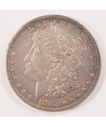 1883-S Plateado Morgan Dólar En Extra Fina XF Estado, Luz Gris Color - €135,02 EUR