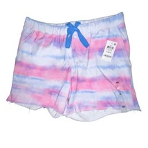 NWT! JENNI by Jennifer Moore Size XS French Terry Pajama Shorts Tiedye S... - £9.09 GBP