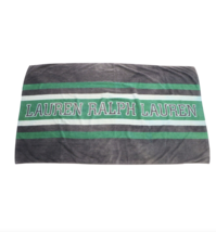 Vtg 90s Ralph Lauren Spell Out Color Block Terry Cloth Towel Beach Towel... - $44.50