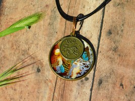 Zodiac Sun Sign Leo the Lion Strength Pendant and Necklace by Solara Solstice - £22.02 GBP