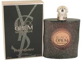 Yves Saint Laurent Black Opium Nuit Blanche Perfume 3.0 Oz Eau De Parfum... - $299.98
