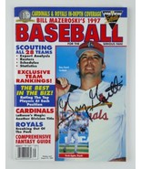 Gary Gaetti Signed 1997 Preview Sports Baseball Magazine St Louis Cardinals - $14.84