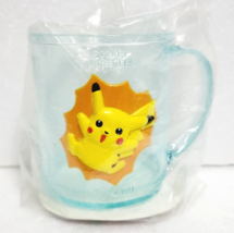 Pokemon Pikachu Plastic Mug Mini 6.3cm NINTENDO Old Rare - $72.00