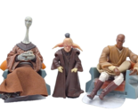 Star Wars Jedi Council Even Piell Mace Windu Yaddle YARAEL POOF DEPA BIL... - $80.11