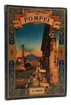 Ricordo Di Pompei 32 Vedute Vintage Italian 32 Vedute Souvenir Book - £44.90 GBP