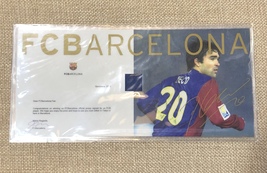 Barcelona offical jersey prize with deco signed - £129.84 GBP