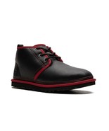 New UGG Men&#39;s Neumel Leather Chukka Boots Black / Samba Red Variety Sizes - $156.45 CAD