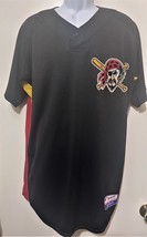 Pittsburgh Pirates Majestic Cool Base Jersey Size 46 Vintage Vtg Authent... - £68.83 GBP