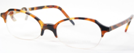 Vintage Munic Lunettes M 83 14 Demi Marron / Tortue Lunettes Cadre 47-14-147mm - £57.66 GBP