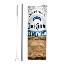 Blue Jose Tumbler, Straw Water Bottle Drinkware (20oz), Free Ship - $698.96 MXN