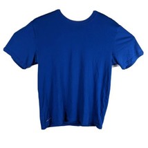 Nike Dri Fit Blank Shirt Royal Blue Medium  - £18.87 GBP