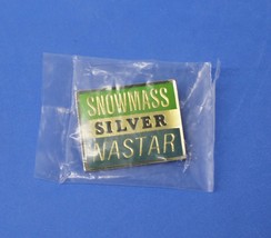 Snowmass - Ski Pin Badge Skiing - Green Nastar Silver - Colorado Co Mountain Mtn - £11.79 GBP