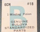 NOS Genuine BULOVA CARAVELLE WATCH Winding Pin Pinion PART# 18 - Various... - $10.88+