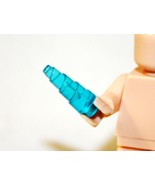 Horn Spike Clear Blue Ice Construction Piece Toys Minifigures - $0.90