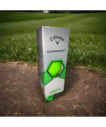 CALLAWAY Supersoft Matte Green Golf Balls 3 Pack Super Straight/Long - $15.72
