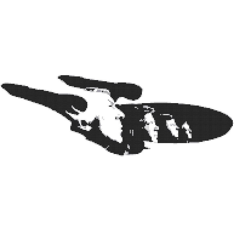 counted cross stitch pattern Star trek pdf chart 193 * 67 stitches BN1895