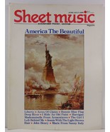 Sheet Music Magazine June/July 1986 Standard Piano/Guitar - $4.25