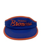 VINTAGE Denver Broncos Visor Adult Blue Hat Cap Sports Specialties Scrip... - €30,61 EUR