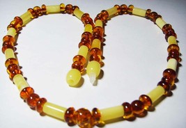 Amber Necklace Natural Baltic Amber women jewelry amber beads  A-179 - £60.28 GBP