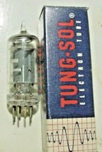 1 NOS TUNG-SOL &amp; GE 5844 6J6 Dual Triode Tube Tested TV-10B Gm= 1900 uMhos - $3.32
