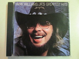 Hank Williams Jr&#39;s Greatest Hits 10 Trk Bmg Press Cd Country Rock 60193-2 Vg Oop - £4.30 GBP