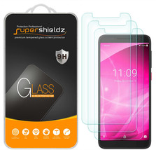 3X Supershieldz Tempered Glass Screen Protector Saver for T-Mobile Revvl 2 - £15.68 GBP