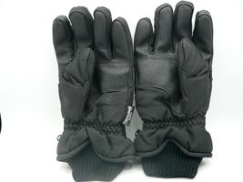 THINSULATE Fleece Gloves With Leather Palm Size L Heavy Duty 40 Grams - $9.34