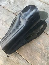 Fits Smith&Wesson Mod. 686 6”BBL 3-Slot Leather Belt Holster With Open Top image 6