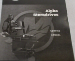 2020 Mercury Alpha Sterndrives Alpha One Gen II Service Manual P/N 90-8M... - $64.99